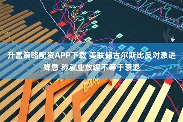 升富策略配资APP下载 美联储古尔斯比反对激进降息 称就业放缓不等于衰退