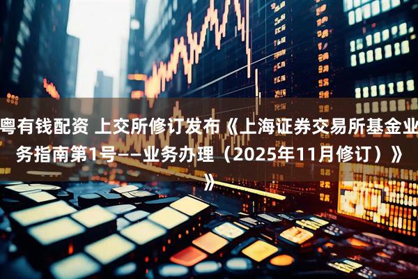 粤有钱配资 上交所修订发布《上海证券交易所基金业务指南第1号——业务办理（2025年11月修订）》