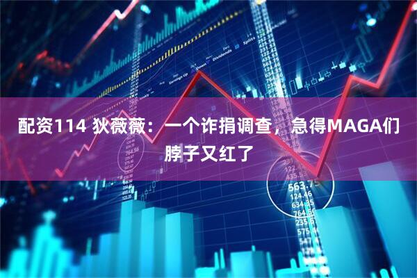 配资114 狄薇薇：一个诈捐调查，急得MAGA们脖子又红了